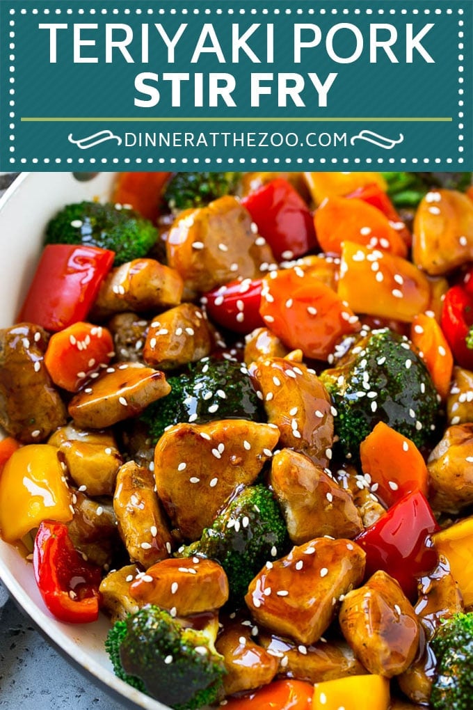 Teriyaki Pork Stir Fry Recipe | Pork Stir Fry | Easy Pork Recipe | Teriyaki Pork #teriyaki #pork #stirfry #asianfood #healthy #dinner #uzhal
