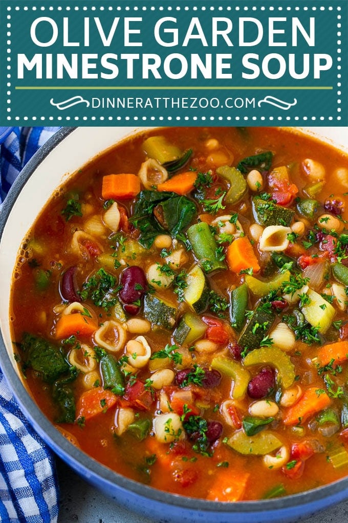 Olive Garden Minestrone Soup Recipe | Minestrone Soup | Copycat Recipe #minestrone #soup #italianfood #vegetarian #dinner #uzhal