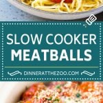 Slow Cooker Meatballs Recipe | Crock Pot Meatballs | Italian Meatballs | Spaghetti and Meatballs #meatballs #slowcooker #crockpot #dinner #uzhal #italian