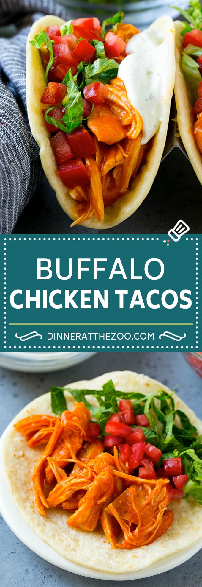 Buffalo Chicken Tacos | Chicken Taco Recipe | Spicy Chicken Tacos #tacos #tacotuesday #buffalochicken #chicken #ranch #dinner #uzhal