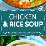 Chicken and Rice Soup Recipe | Homemade Chicken Soup | Easy Chicken Soup #soup #chicken #rice #dinner #glutenfree #comfortfood #uzhal