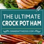 Crock Pot Ham Recipe | Slow Cooker Ham | Glazed Ham | Thanksgiving Ham | Christmas Ham | Easter Ham #ham #slowcooker #crockpot #dinner #christmas #thanksgiving #easter #glutenfree #uzhal