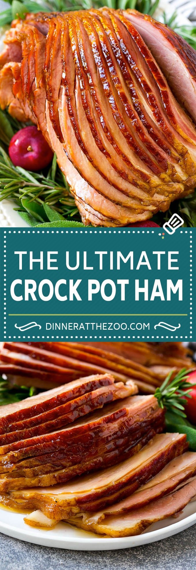 Crock Pot Ham Recipe | Slow Cooker Ham | Glazed Ham | Thanksgiving Ham | Christmas Ham | Easter Ham #ham #slowcooker #crockpot #dinner #christmas #thanksgiving #easter #glutenfree #uzhal