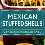 Mexican Stuffed Shells Recipe | Stuffed Shells | Mexican Pasta #dinner #pasta #mexican #beef #noodles #cheese #uzhal