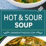 Hot and Sour Soup Recipe | Chinese Soup Recipe #soup #chinese #asian #dinner #vegetarian #tofu #mushrooms #uzhal