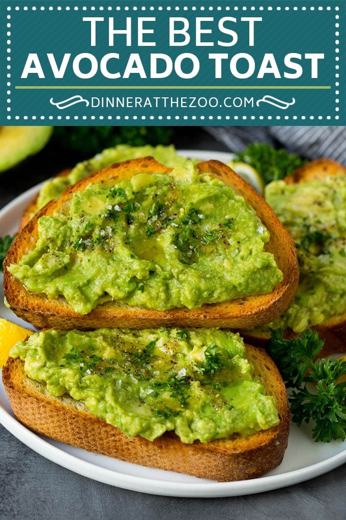 Avocado Toast Recipe #breakfast #avocado #healthy #uzhal