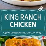 King Ranch Chicken Recipe | Mexican Chicken Casserole | Creamy Chicken Casserole #casserole #chicken #cheese #comfortfood #dinner #uzhal