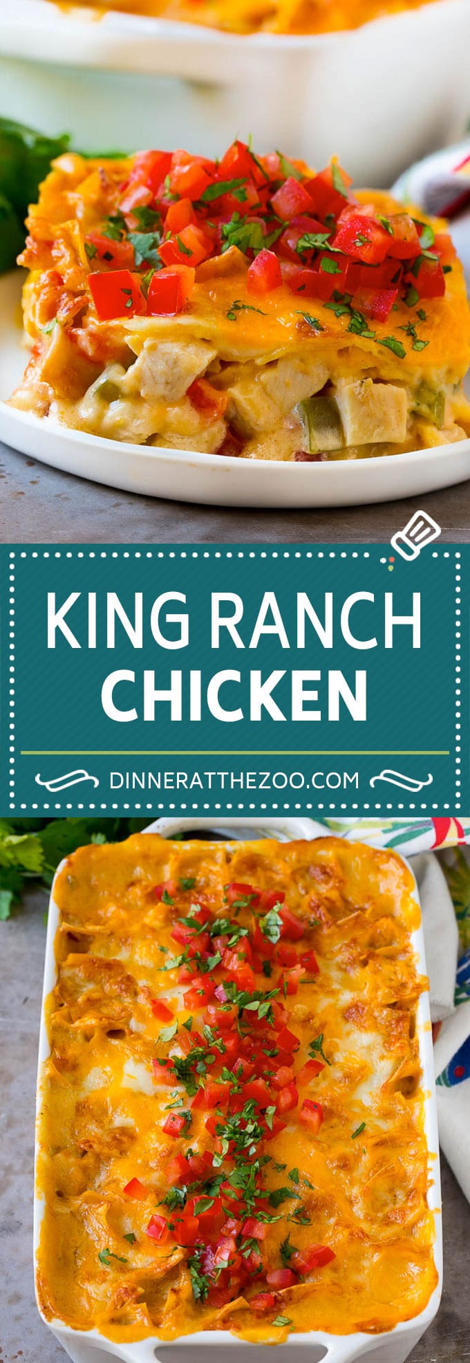 King Ranch Chicken Recipe | Mexican Chicken Casserole | Creamy Chicken Casserole #casserole #chicken #cheese #comfortfood #dinner #uzhal