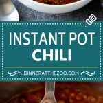 Instant Pot Chili Recipe | Pressure Cooker Chili | Beef Chili | Beef and Bean Chili #chili #beef #beans #instantpot #pressurecooker #dinner #soup #uzhal