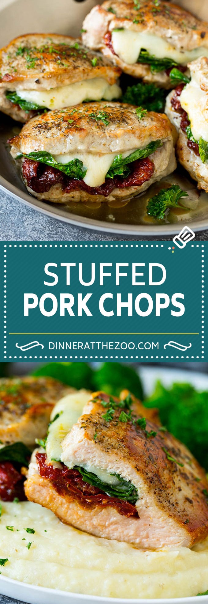 Stuffed Pork Chops Recipe | Boneless Pork Chops Recipe | Italian Pork Chops #pork #porkchops #cheese #lowcarb #dinner #uzhal