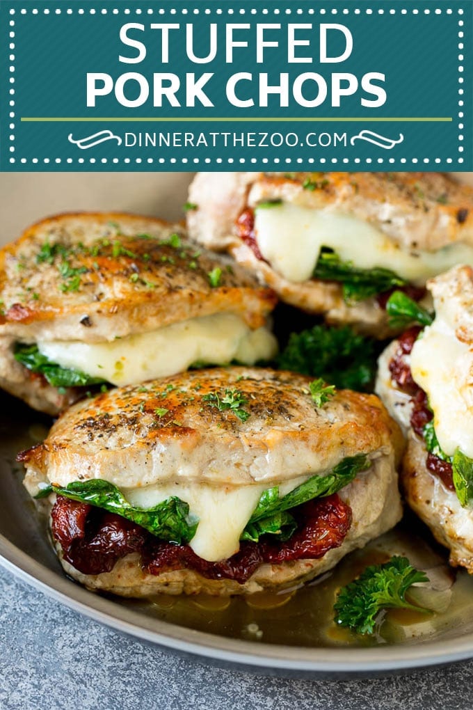 Stuffed Pork Chops Recipe | Boneless Pork Chops Recipe | Italian Pork Chops #pork #porkchops #cheese #lowcarb #dinner #uzhal