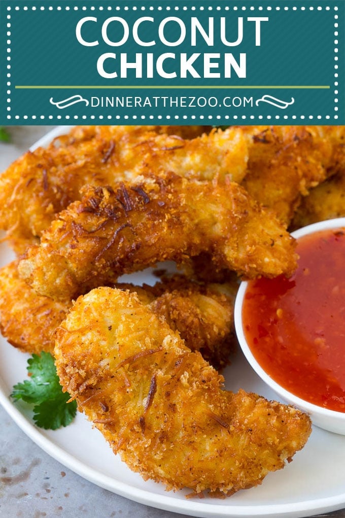 Coconut Chicken Recipe | Fried Chicken | Chicken Fingers #chicken #coconut #appetizer #dinner #uzhal