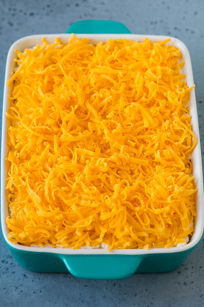Hash Brown Casserole | Potato Casserole | Hash Brown Side Dish #potatoes #cheese #casserole #sidedish #uzhal A shredded potato dish covered with shredded cheddar cheese!