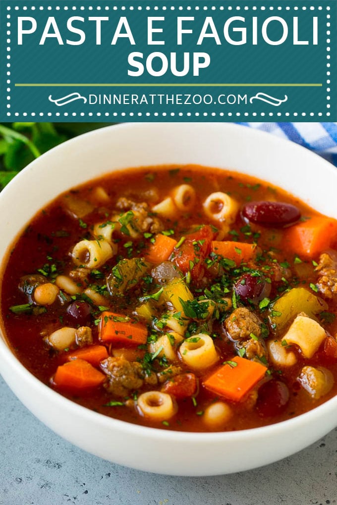 Pasta e Fagioli Soup | Pasta Fazool | Beef Soup | Italian Soup #soup #beef #italianfood #pasta #dinner #uzhal