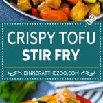 Tofu Stir Fry Recipe | Crispy Tofu | Tofu and Vegetables | Vegetable Stir Fry #tofu #vegetarian #stirfry #zucchini #dinner #meatless #uzhal