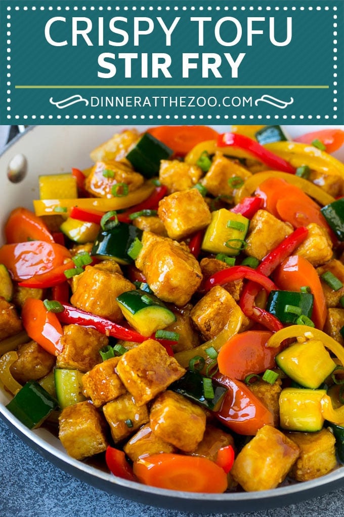 Tofu Stir Fry Recipe | Crispy Tofu | Tofu and Vegetables | Vegetable Stir Fry #tofu #vegetarian #stirfry #zucchini #dinner #meatless #uzhal