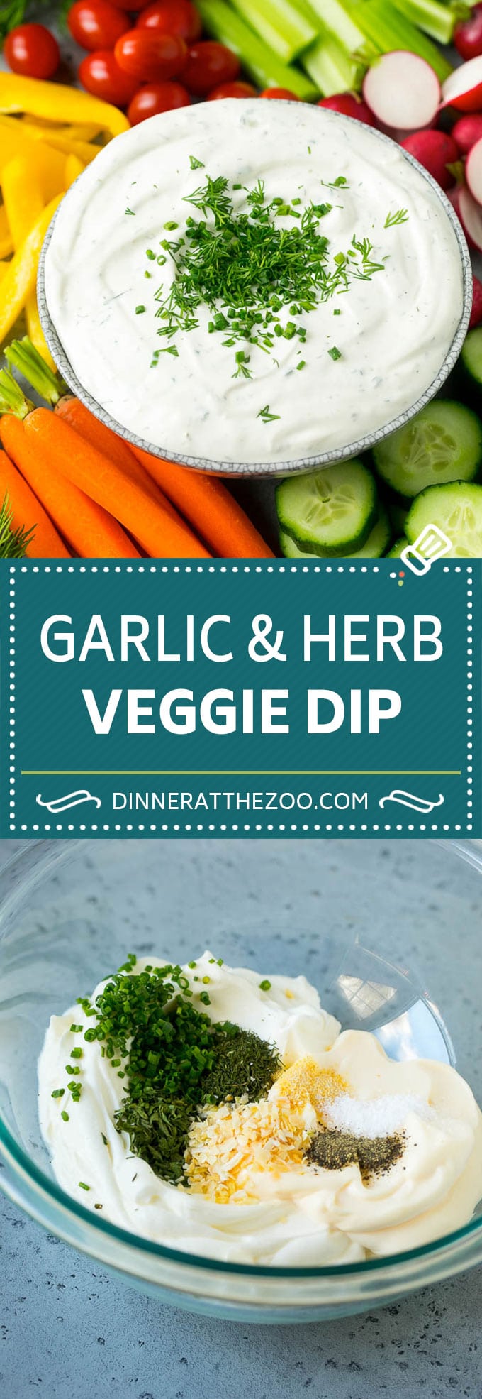 Veggie Dip Recipe | Garlic & Herb Dip | Vegetable Dip #dip #appetizer #lowcarb #keto #vegetables #uzhal