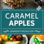 Caramel Apples Recipe | Dipped Apples | Apple Dessert #apples #caramel #chocolate #dessert #fall #uzhal