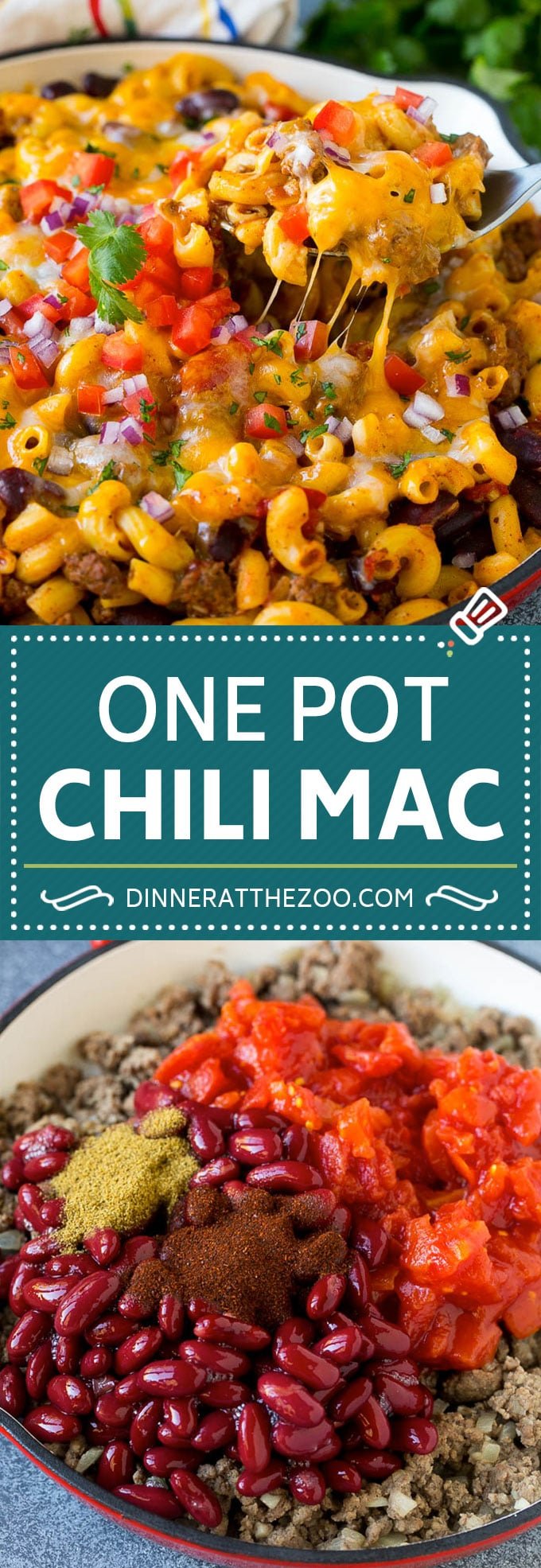 One Pot Chili Mac Recipe | One Pot Pasta | Chili Mac #dinner #beef #pasta #macaroni #beans #cheese #uzhal #onepot