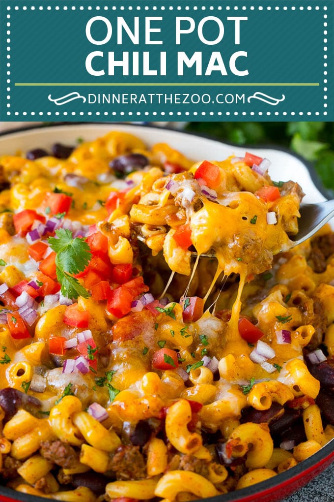 One Pot Chili Mac Recipe | One Pot Pasta | Chili Mac #dinner #beef #pasta #macaroni #beans #cheese #uzhal #onepot