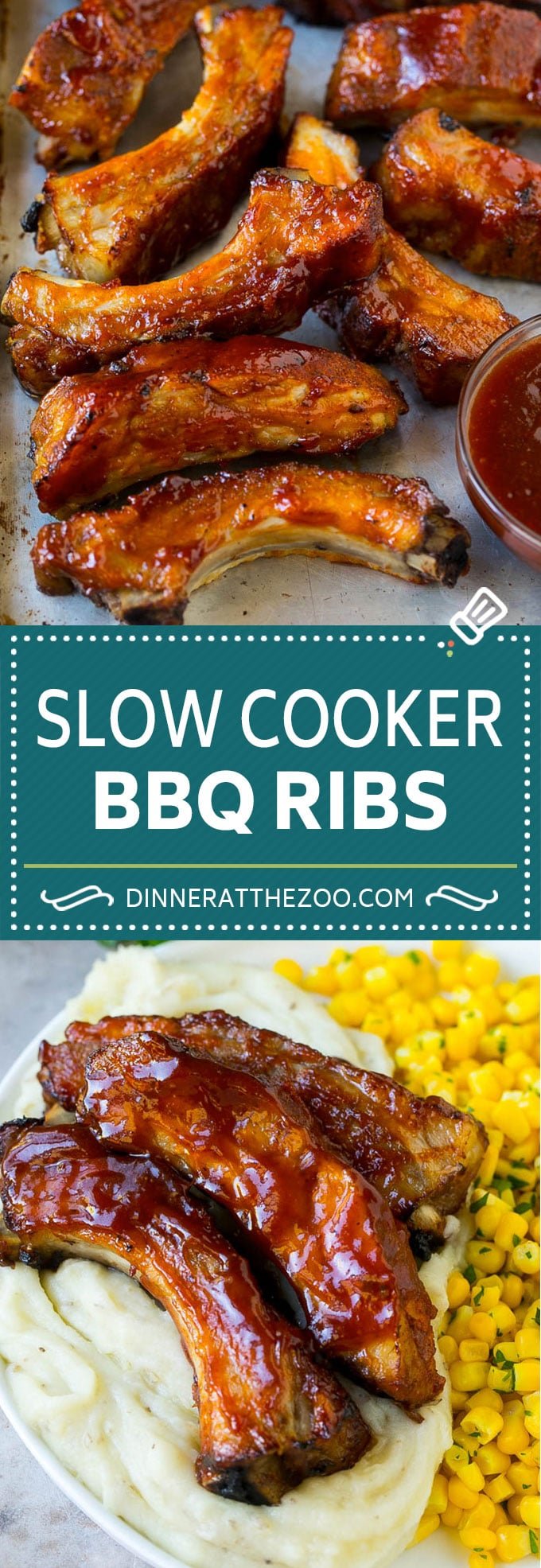 Slow Cooker Ribs | Baby Back Ribs | Crock Pot Ribs | Pork Ribs #ribs #pork #slowcooker #crockpot #bbq #dinner #uzhal