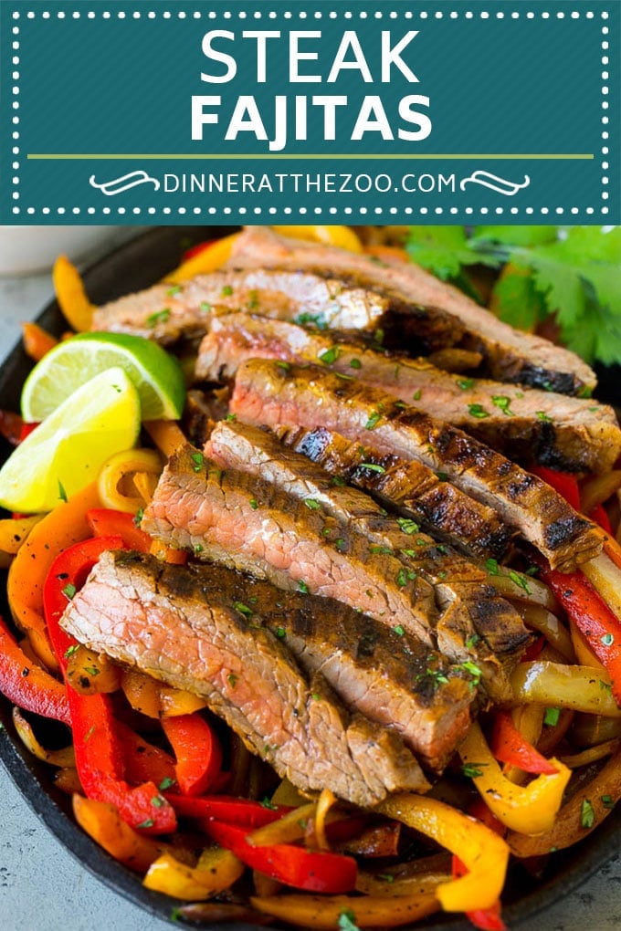 Steak Fajitas Recipe | Beef Fajitas | Steak Recipe #fajitas #steak #beef #mexicanfood #dinner #uzhal