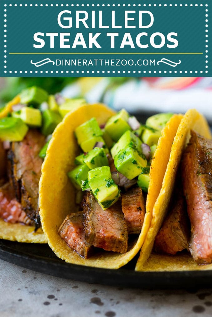 Steak Tacos Recipe | Beef Tacos | Grilled Steak #steak #tacos #tacotuesday #avocado #dinner #uzhal