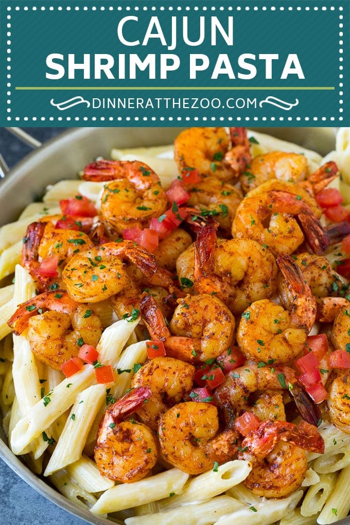 Cajun Shrimp Pasta Recipe | Shrimp Pasta | Creamy Pasta #pasta #shrimp #cajun #dinner #uzhal