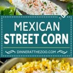 Mexican Street Corn Recipe | Elote Corn | Mexican Corn on the Cob #corn #sidedish #summer #cheese #grilling #dinner #uzhal