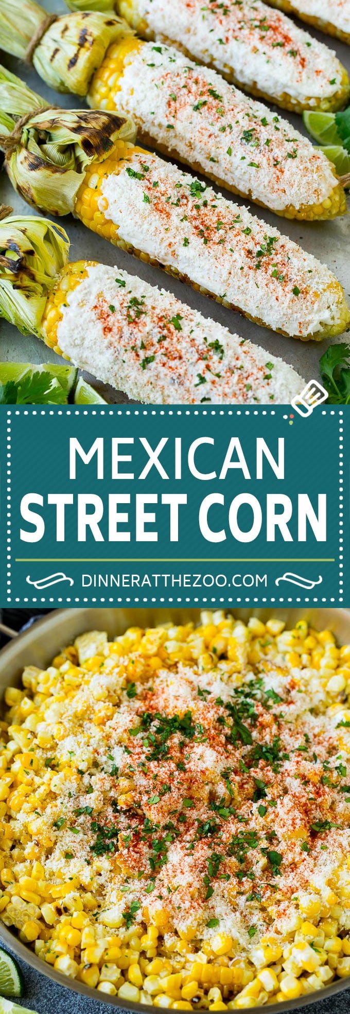 Mexican Street Corn Recipe | Elote Corn | Mexican Corn on the Cob #corn #sidedish #summer #cheese #grilling #dinner #uzhal