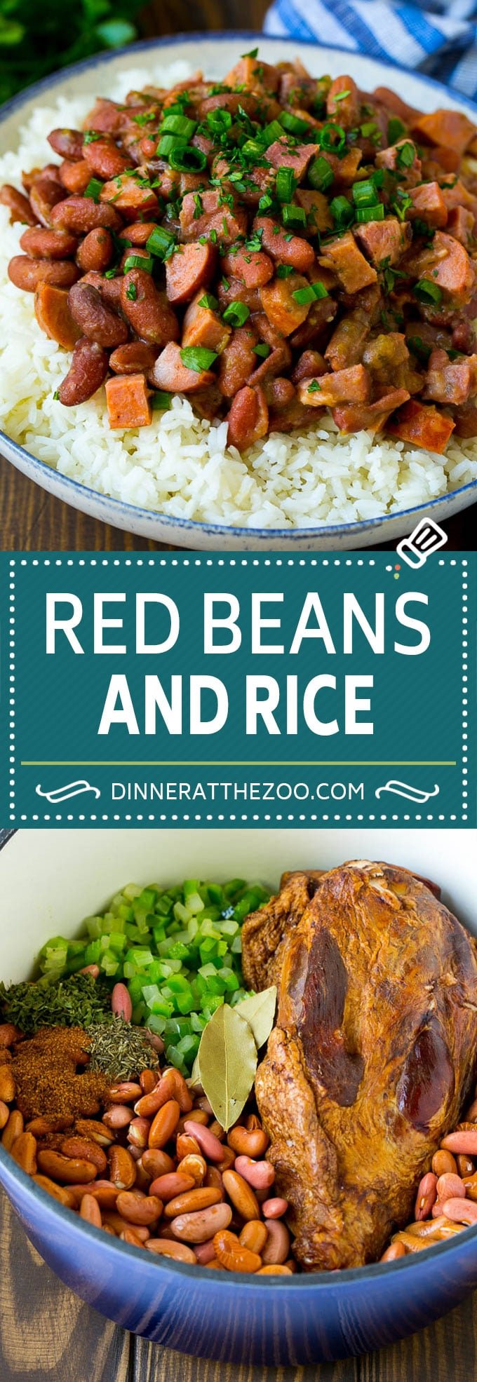 Red Beans and Rice Recipe | Red Beans and Sausage | Cajun Red Beans #beans #rice #sausage #ham #cajun #dinner #uzhal