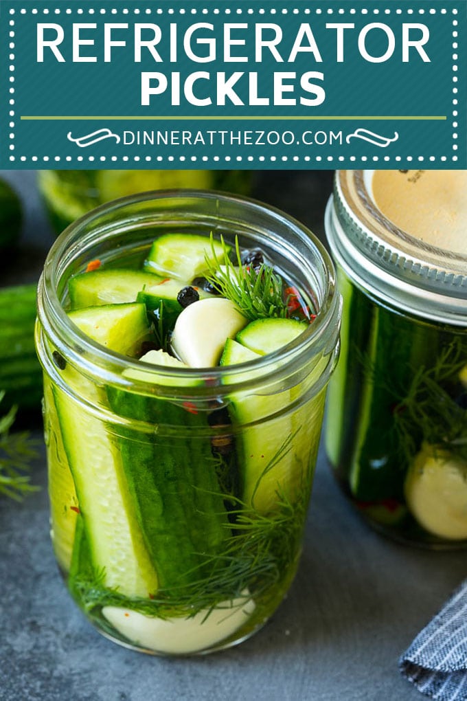 Refrigerator Pickles Recipe | Pickled Cucumbers | Quick Pickles #pickles #cucumbers #garlic #dill #uzhal