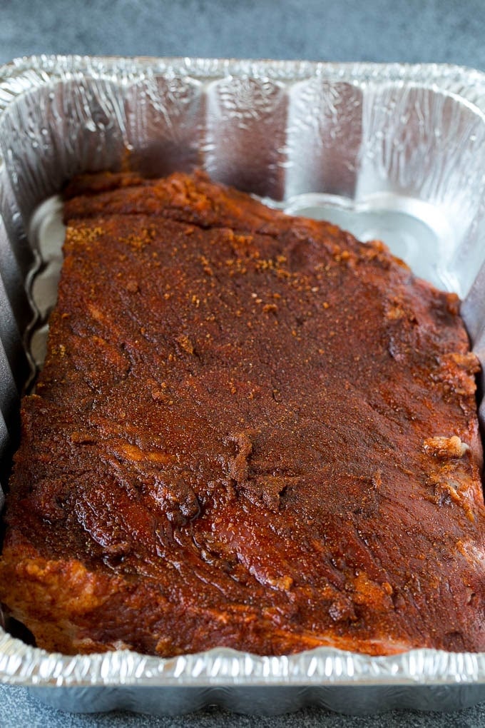 Smoked Brisket Recipe | Beef Brisket | BBQ Beef #brisket #smoker #beef #bbq #dinner #uzhal Beef brisket coated in homemade spice rub.