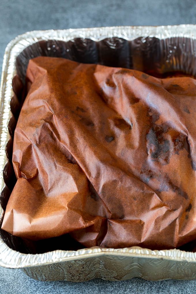 Smoked Brisket Recipe | Beef Brisket | BBQ Beef #brisket #smoker #beef #bbq #dinner #uzhal Brisket wrapped in butcher paper.