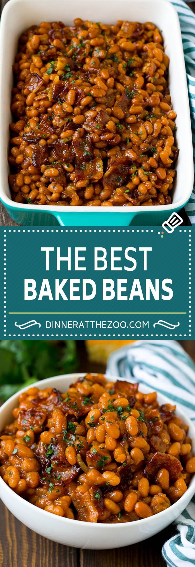 Baked Beans Recipe #beans #bacon #sidedish #bbq #dinner #uzhal