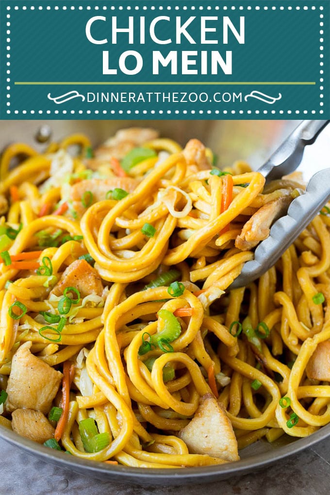 Chicken Lo Mein | Stir Fry Noodles #chicken #noodles #chinesefood #dinner #uzhal #lomein