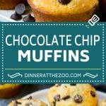 Chocolate Chip Muffins | Easy Muffin Recipe #chocolate #muffins #baking #breakfast #snack #uzhal
