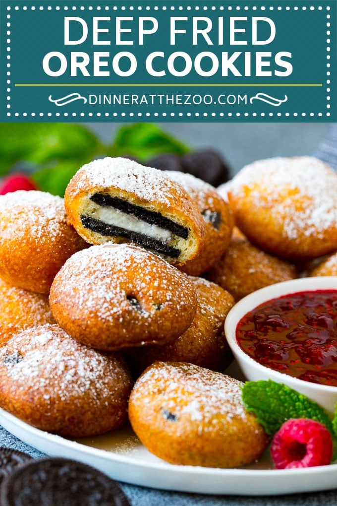 Fried Oreos Recipe #oreos #cookies #dessert #chocolate #uzhal