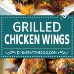 Grilled Chicken Wings | Marinated Chicken Wings | Grilled Chicken #chicken #chickenwings #grilling #marinade #dinner #appetizer #uzhal