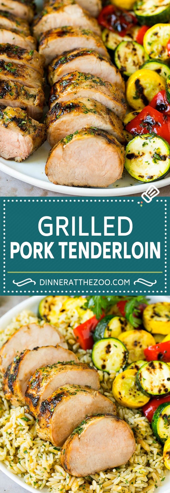 Grilled Pork Tenderloin Recipe | Grilled Pork #pork #grilling #marinade #dinner #uzhal