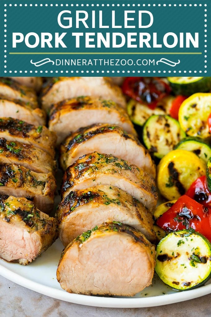 Grilled Pork Tenderloin Recipe | Grilled Pork #pork #grilling #marinade #dinner #uzhal