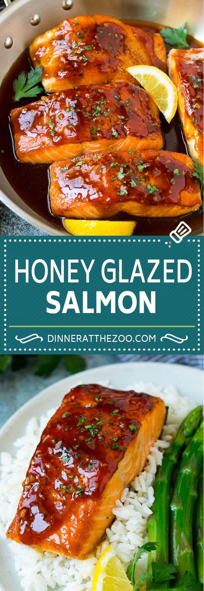 Honey Glazed Salmon Recipe | Seared Salmon #salmon #honey #dinner #fish #garlic #uzhal