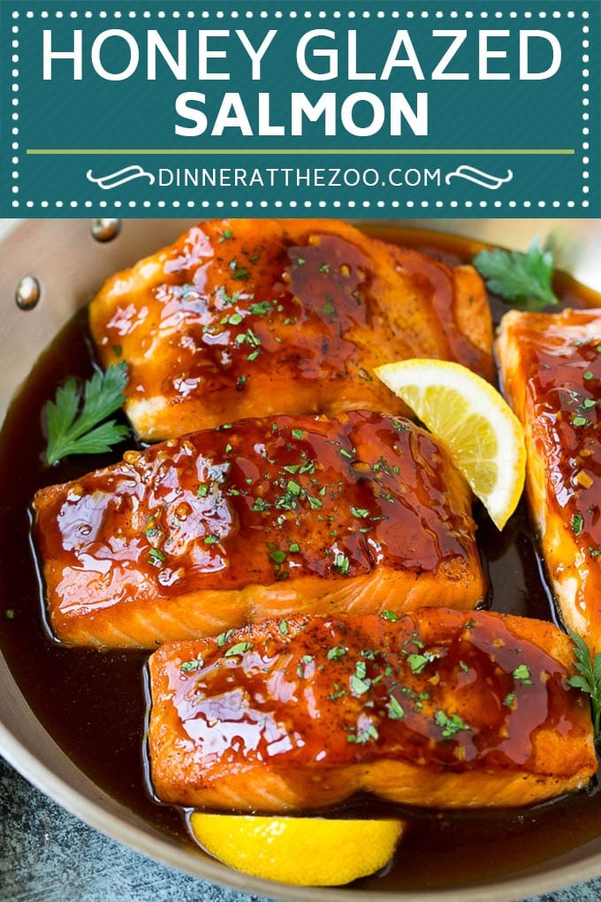 Honey Glazed Salmon Recipe | Seared Salmon #salmon #honey #dinner #fish #garlic #uzhal