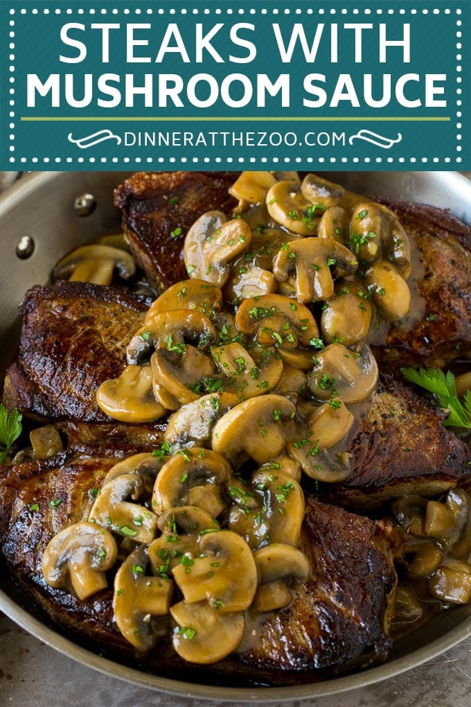 Mushroom Steak Sauce Recipe #mushrooms #steak #beef #dinner #uzhal