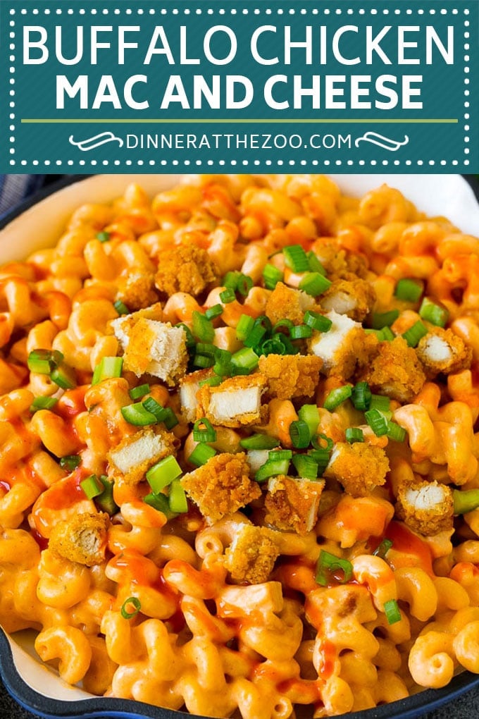 Buffalo Chicken Mac and Cheese Recipe | Spicy Macaroni and Cheese #chicken #buffalochicken #macandcheese #cheese #dinner #pasta #uzhal
