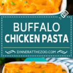 Buffalo Chicken Pasta Recipe | Baked Pasta #chicken #buffalochicken #pasta #cheese #dinner #uzhal