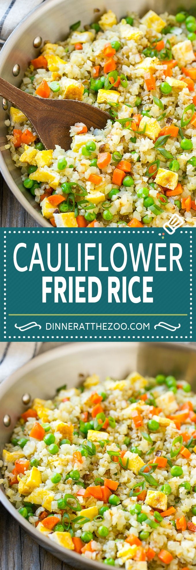 Cauliflower Fried Rice Recipe | Cauliflower Rice #rice #cauliflower #lowcarb #dinner #keto #uzhal