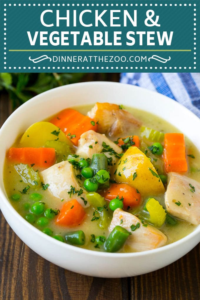 Chicken Stew Recipe | Chicken and Vegetable Soup #stew #soup #chicken #potatoes #comfortfood #dinner #uzhal