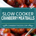 Cranberry Meatballs Recipe | Slow Cooker Meatballs | Slow Cooker Appetizer | Crockpot Meatballs #meatballs #cranberry #appetizer #slowcooker #crockpot #uzhal