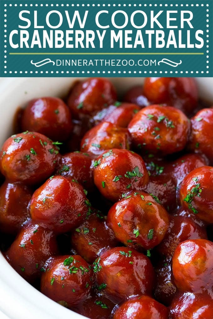 Cranberry Meatballs Recipe | Slow Cooker Meatballs | Slow Cooker Appetizer | Crockpot Meatballs #meatballs #cranberry #appetizer #slowcooker #crockpot #uzhal